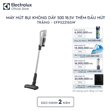 Máy hút bụi không dây 500 18.5V thêm đầu hút - Trắng