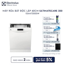 Máy rửa bát độc lập 13 bộ 60cm UltimateCare 300 - Trắng