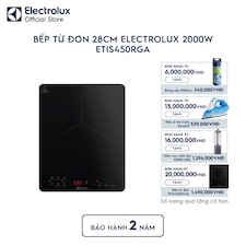Bếp từ đơn 28cm 2000W Series 500 - 3 chương trình nấu