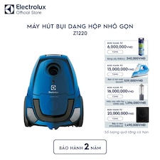 Máy hút bụi dạng hộp có túi nhỏ gọn 1600W - Xanh dương