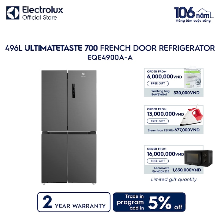 496L UltimateTaste 700 french door refrigerator