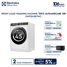 10kg UltimateCare 700 front load washing machine