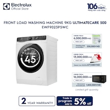 9kg UltimateCare 500 front load washing machine