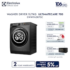 11/7kg UltimateCare 700 washer dryer