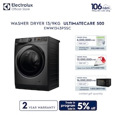 13/9kg UltimateCare 500 washer dryer