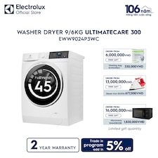 9/6kg UltimateCare 300 washer dryer 