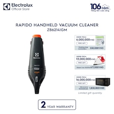 Rapido handheld vacuum cleaner