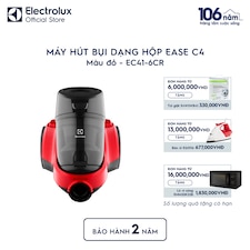 Máy hút bụi dạng hộp Ease C4 - đỏ