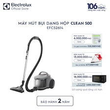 Máy hút bụi dạng hộp Clean 500 thêm đầu hút chuyên dụng