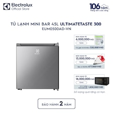 Tủ lạnh Electrolux mini 45 lít UltimateTaste 300 Xám Arctic