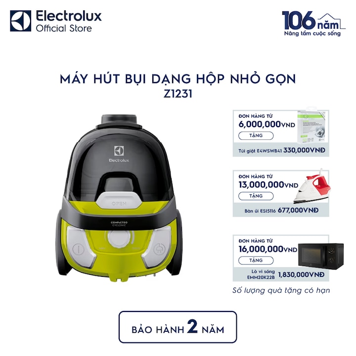 M&aacute;y h&uacute;t bụi dạng hộp nhỏ gọn Z1231