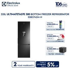 335L UltimateTaste 300 bottom freezer refrigerator