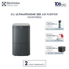 24L UltimateHome 500 air purifier with dehumidification function for 50m² room coverage