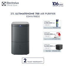 27L UltimateHome 700 air purifier with dehumidification for 58m² room coverage