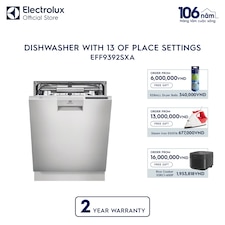 60cm dishwasher with 13 of place settings
