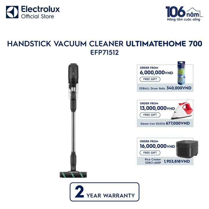 UltimateHome 700 Lightweight handstick vacuum cleaner