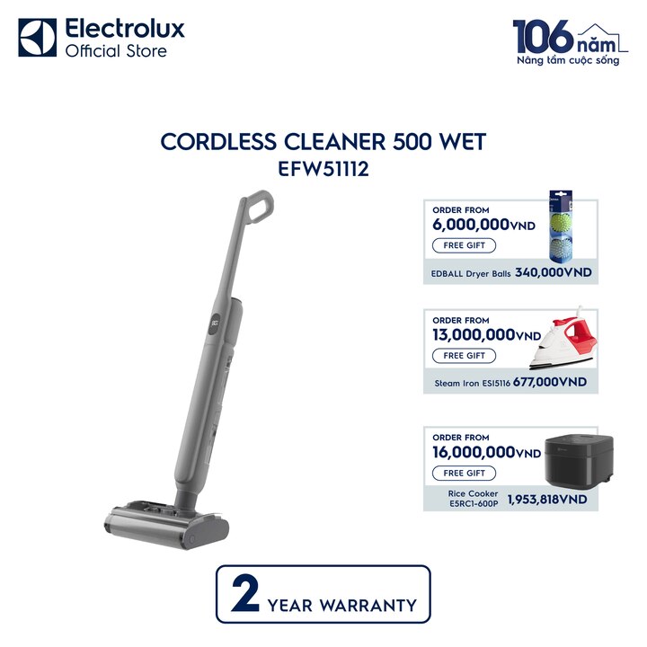 500 Wet Cordless cleaner