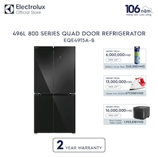 496L 800 Series Quad door refrigerator