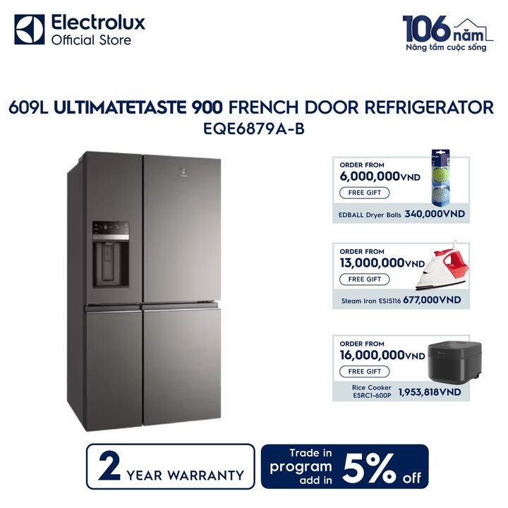 609L UltimateTaste 900 french door refrigerator&nbsp;