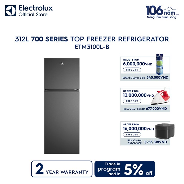 312L 700 Series top freezer refrigerator