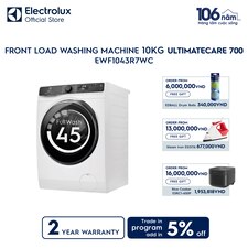 10kg UltimateCare 700 front load washing machine