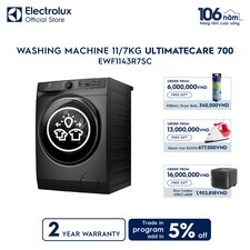 11kg UltimateCare 700 front load washing machine