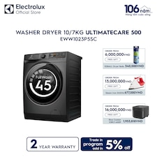 10/7kg UltimateCare 500 washer dryer 