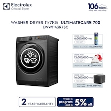11/7kg UltimateCare 700 washer dryer