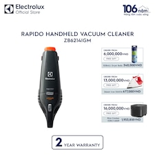 Rapido handheld vacuum cleaner