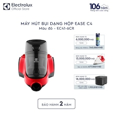 Máy hút bụi dạng hộp Ease C4 - đỏ