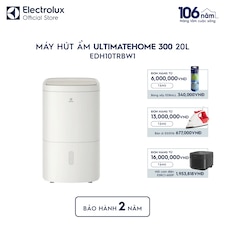 Máy hút ẩm UltimateHome 300 20L cho phòng 42m²