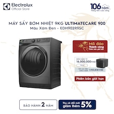 Máy sấy quần áo Electrolux bơm nhiệt 9kg UltimateCare 900