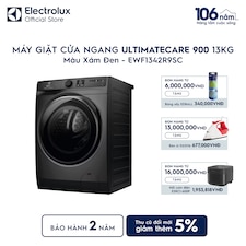Máy giặt cửa ngang Electrolux 13kg UltimateCare 900 xám đen