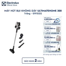 Máy hút bụi không dây UltimateHome 300 18V - Trắng