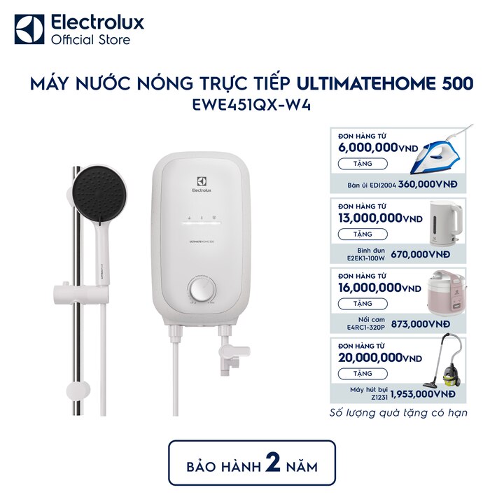 M&aacute;y nước n&oacute;ng trực tiếp UltimateHome 500 4.5kW