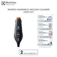 Rapido handheld vacuum cleaner
