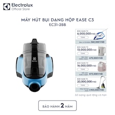 Máy hút bụi dạng hộp không túi Ease C3 1800W - Xanh baltic