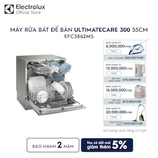 Máy rửa bát để bàn UltimateCare 300 55cm cho 8 bộ chén đĩa