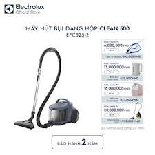 Máy hút bụi dạng hộp không túi Clean 500 1800W - Xanh denim