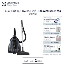Máy hút bụi dạng hộp không túi UltimateHome 700 2000W lọc bụi mịn - Xanh