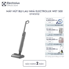 Máy hút bụi lau nhà không dây Wet 500 17.4V - Xám