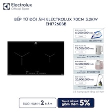 Bếp từ đôi âm Electrolux 70cm 3.2kW