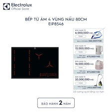 Bếp từ âm 4 vùng nấu 80cm