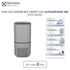 Máy lọc không khí Electrolux phòng 52m² UH500 bộ lọc HEPA