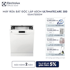 Máy rửa chén độc lập 60 cm UltimateCare 300 cho 13 bộ chén đĩa