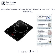 Bếp từ đơn Electrolux 30cm tặng kèm nồi cao cấp