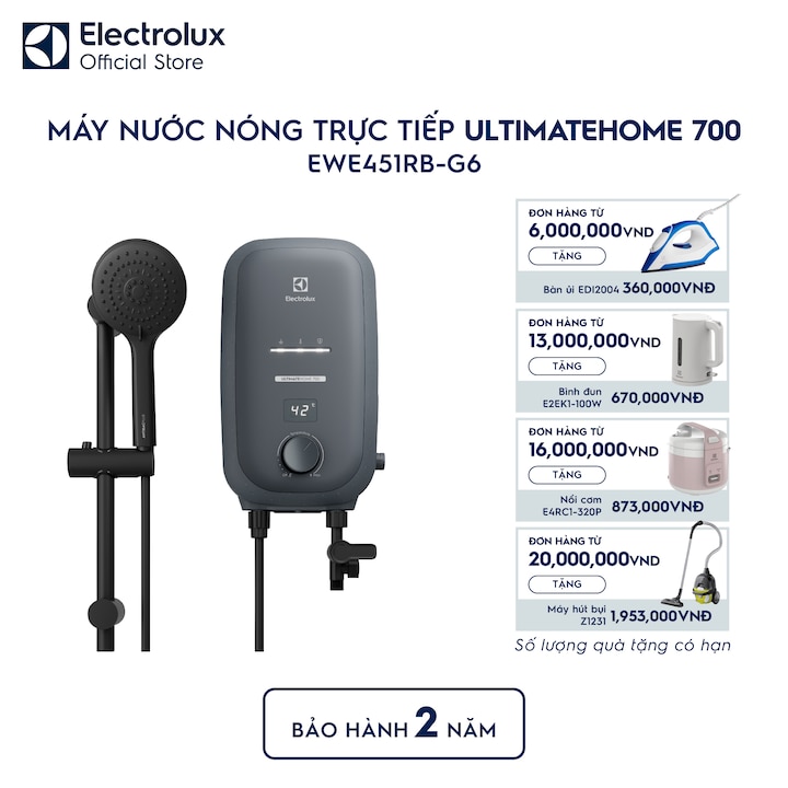 M&aacute;y nước n&oacute;ng trực tiếp UltimateHome 700 4.5kW