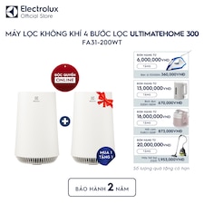 Máy lọc không khí Electrolux phòng 26m² UH300 bộ lọc HEPA