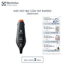 Máy hút bụi cầm tay không dây Rapido 100 - 240V - Xám