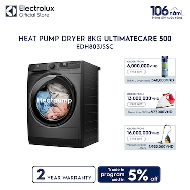 8kg UltimateCare 500 Heat pump dryer&#160;